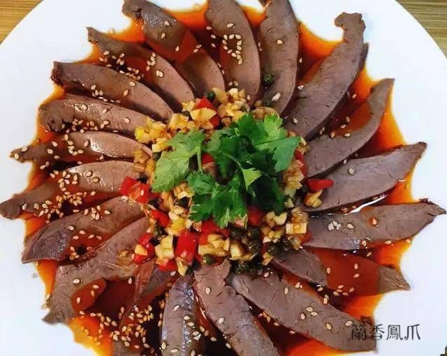 卤猪心
